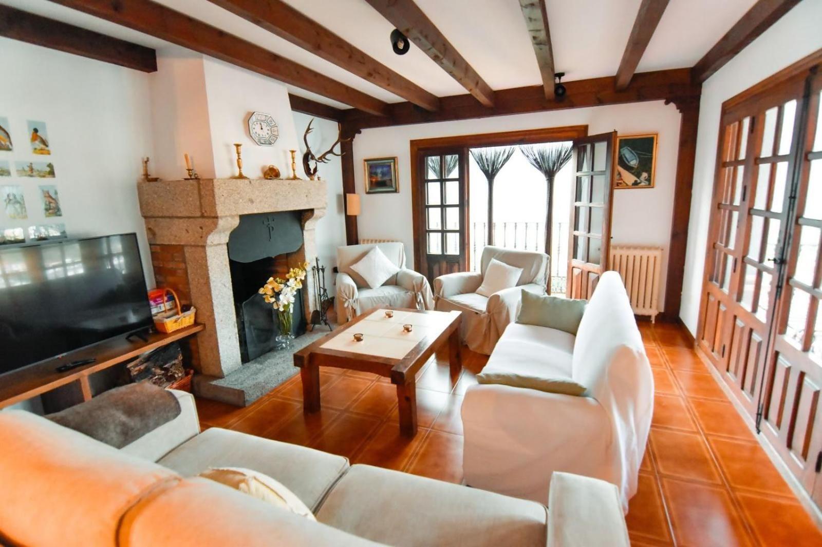 Santa Cruz del Valle Casa Rural El Mirador Del Pico חדר תמונה